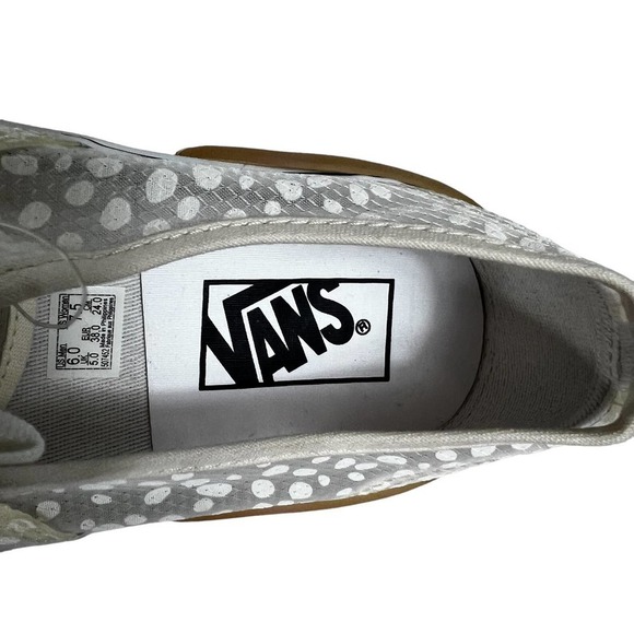 VANS AUTHENTIC DX MODULAR "SWAP IT" WHITE DOT MESH SKATE SHOES SIZE 7.5 NWOT - Picture 9 of 15